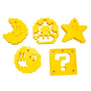 nintendo, navidad, adorno, 3d