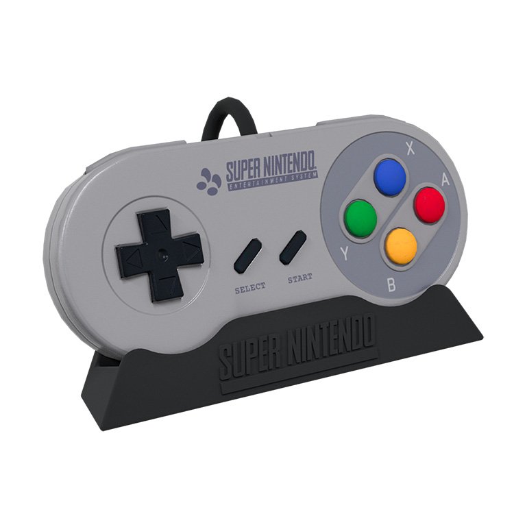 consola, nintendo, snes, 3d, control