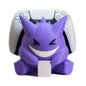 gengar, pokemon, play station 5, 3d, consola