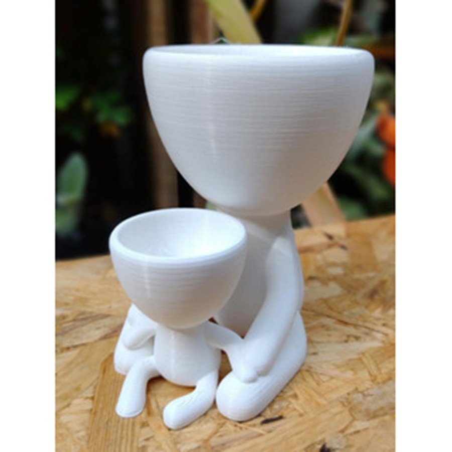 maceta, macetero, robert, planta, 3d