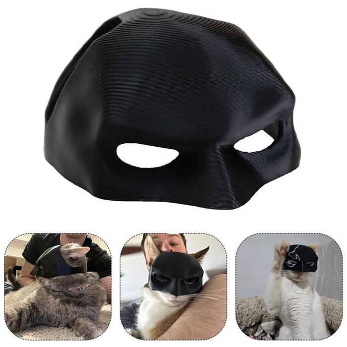 mascara, varios, batman, gato, perro, 3d