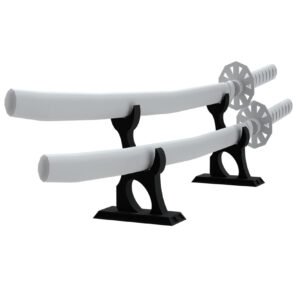 deportes, katana, 3d, espada