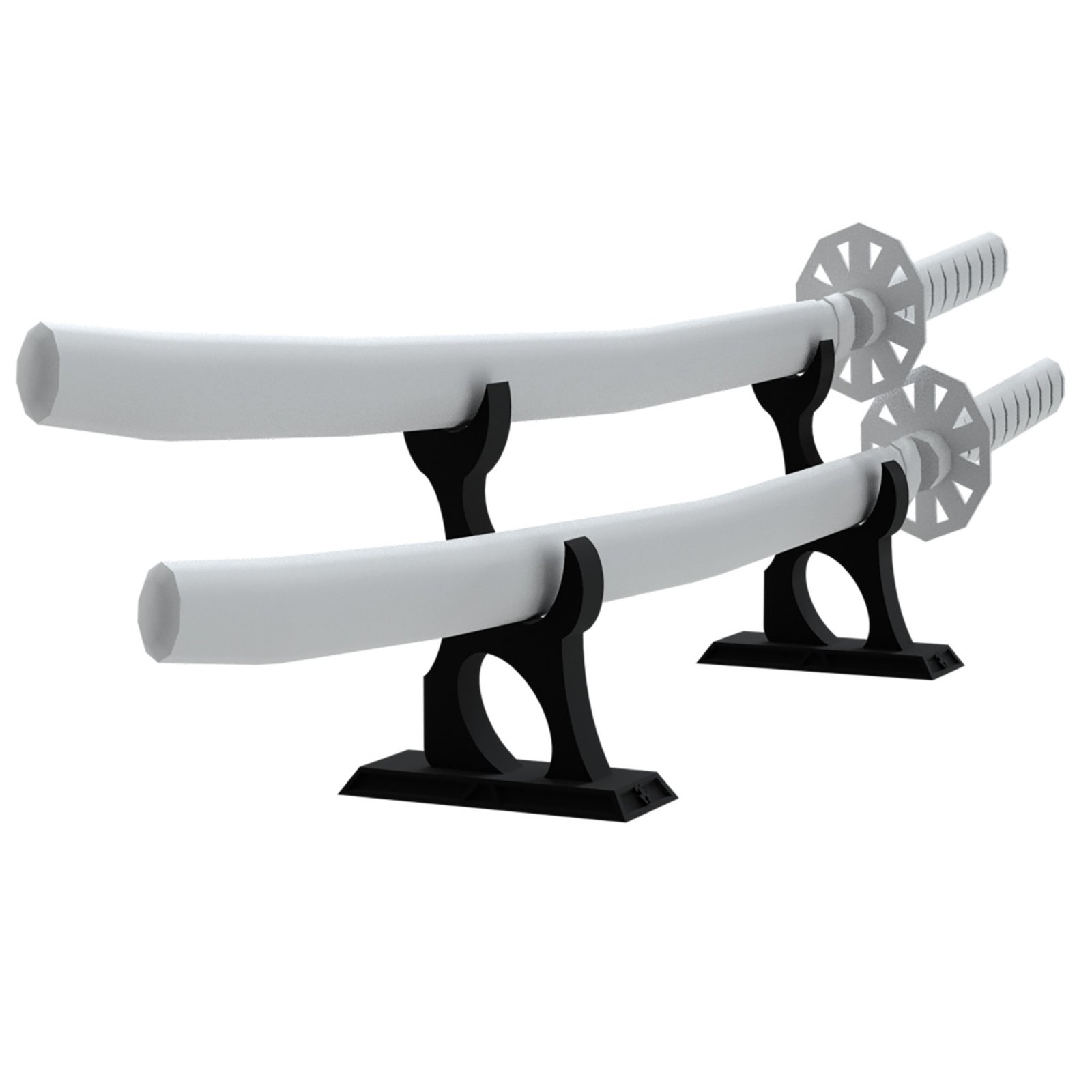 deportes, katana, 3d, espada