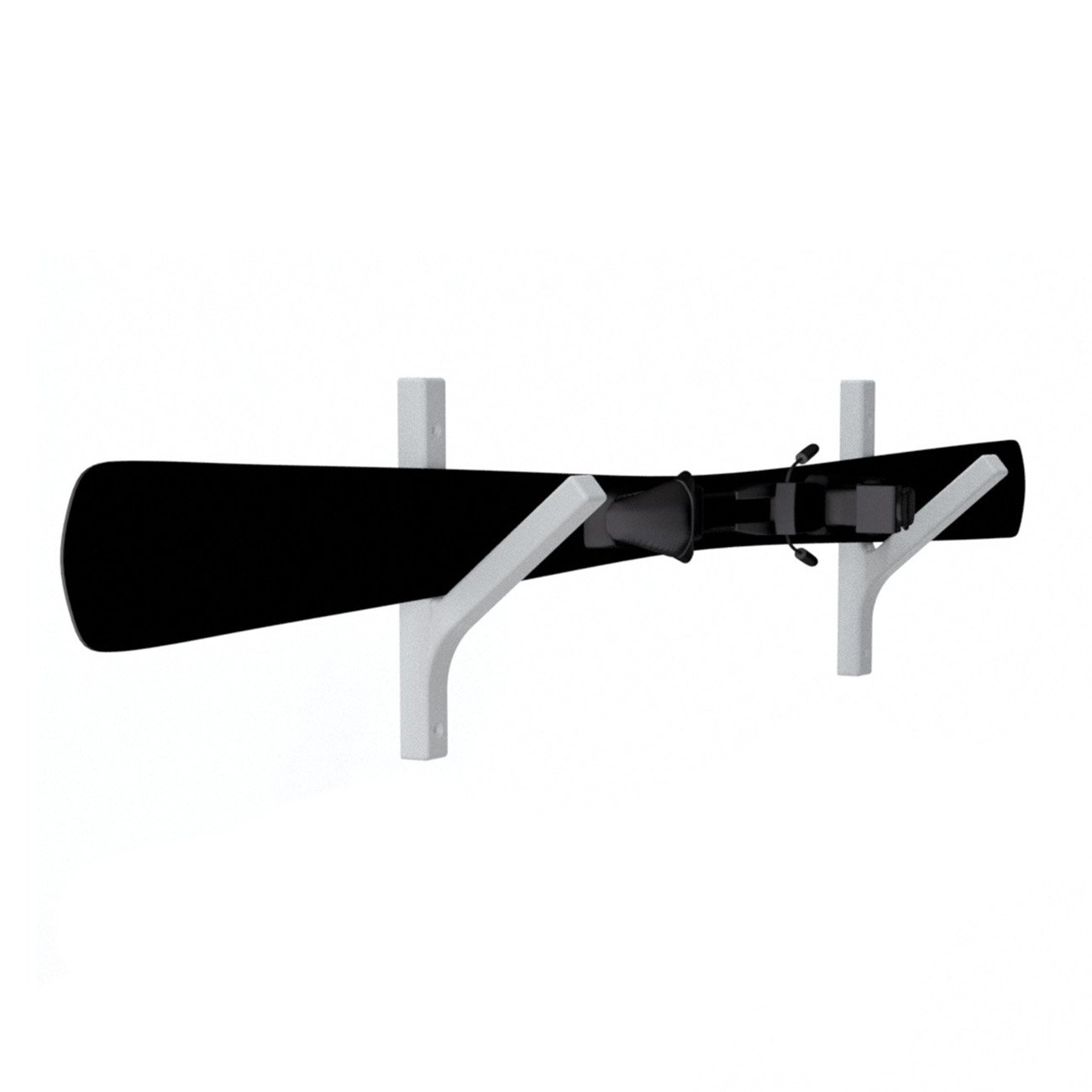 deportes, ski, tabla, 3d