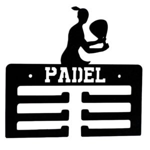 Medallero Padel Mujer Colgador De Medallas Pared
