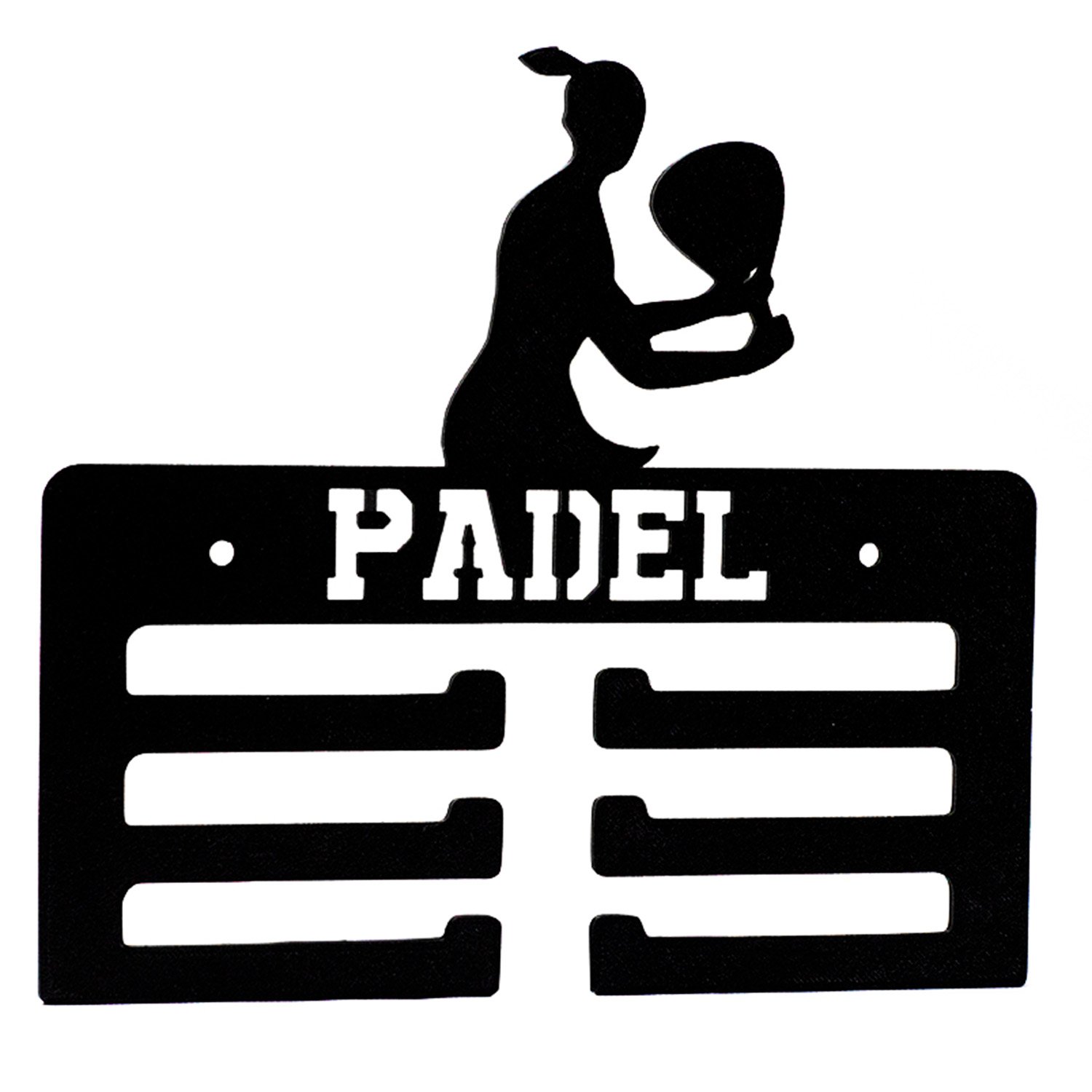 Medallero Padel Mujer Colgador De Medallas Pared