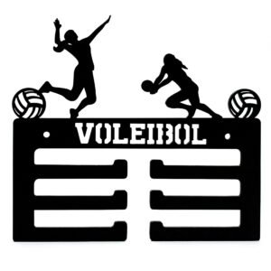 Medallero Voleibol Mujer Colgador De Medallas Pared