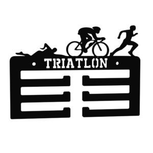 Medallero Triatlón Colgador De Medallas Pared