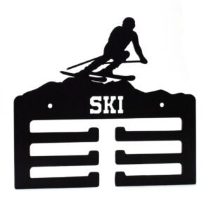 Medallero Ski Colgador De Medallas Pared