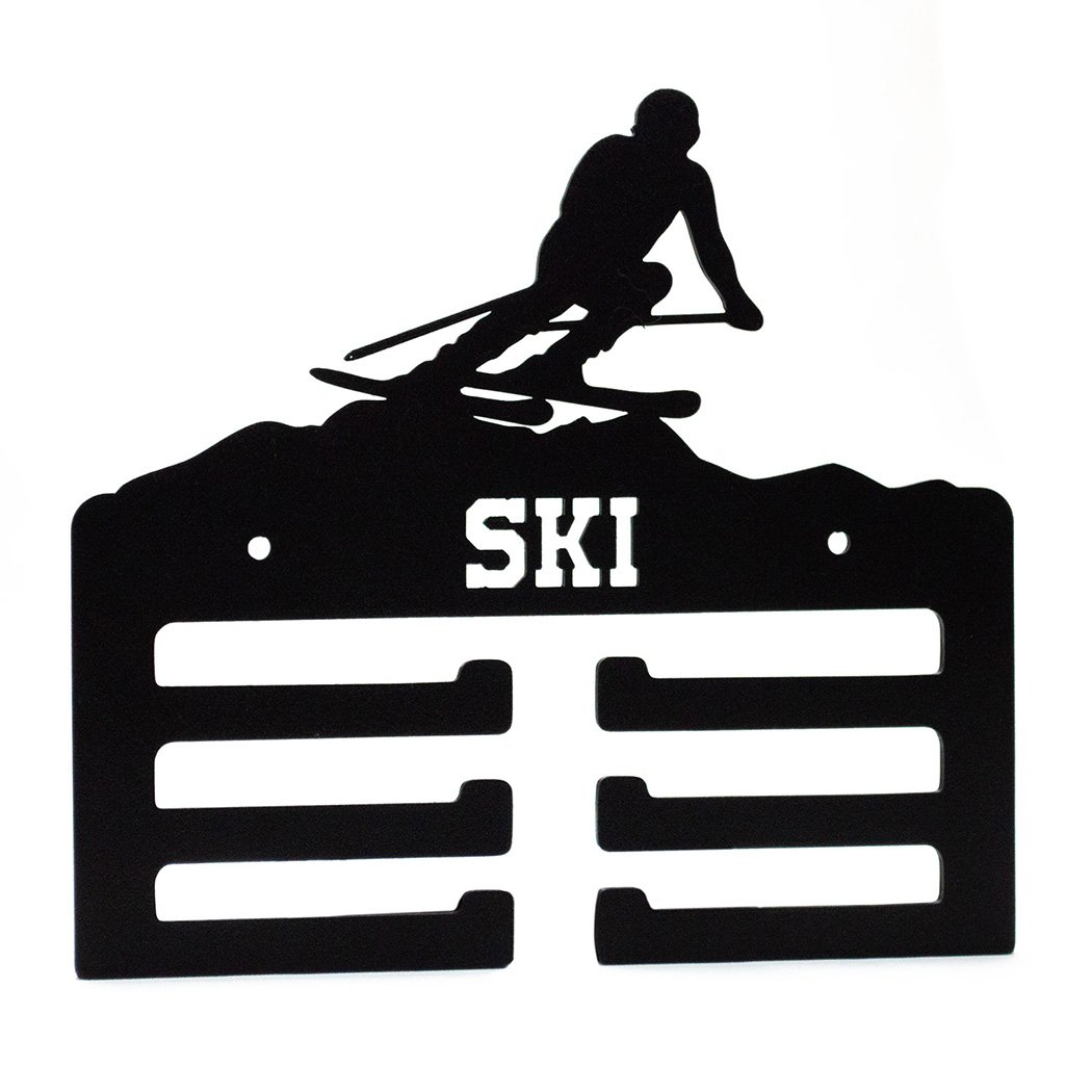 Medallero Ski Colgador De Medallas Pared