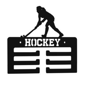 Medallero Hockey Femenino Colgador Para Medallas A Muro